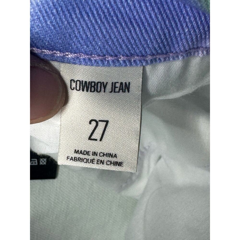 NWT BDG Urban Outfitters Women’s Tie Dye Cowboy Jeans - Size 27x28.5* - Picture 10 of 12